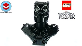YouTube Thumbnail LEGO Marvel 76215 Black Panther - LEGO Speed Build Review