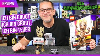 YouTube Thumbnail LEGO Marvel - Ich bin Groot! Ich bin Groot. Ich bin teuer (76217)