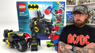 YouTube Thumbnail BATMAN KONTRA HARLEY QUINN 🦇 LEGO 76220 RECENZJA