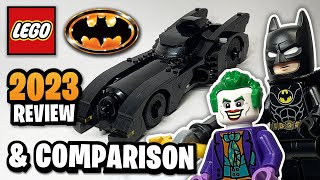 YouTube Thumbnail LEGO Batman 89 Batmobile: Batman vs. The Joker Chase (76224) - 2023 EARLY Set Review