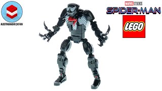 YouTube Thumbnail LEGO Marvel Spider Man 76230 Venom Figure Speed Build