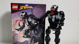 YouTube Thumbnail NEUE Lego Marvel Spider Man 76230 Venom Figur