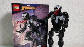 YouTube Thumbnail NEUE Lego Marvel Spider Man 76230 Venom Figur