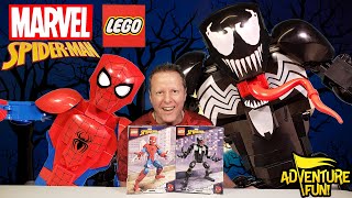 YouTube Thumbnail Lego Marvel Spider-Man vs Venom AdventureFun Toy review!