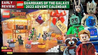 YouTube Thumbnail EARLY REVIEW: LEGO Guardians of the Galaxy Holiday Special 2022 ADVENT CALENDAR (76231)