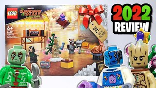 YouTube Thumbnail LEGO Marvel Guardians of the Galaxy Advent Calendar (76231) - 2022 Set Review