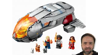 YouTube Thumbnail LEGO The Marvels &quot;Hoopty&quot; ship: Atrocious, Horrible price 😡 Pics &amp; thoughts, set 76232