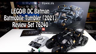 YouTube Thumbnail Review LEGO Batmobile Tumbler (2021) - Batman-Set 76240