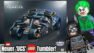 YouTube Thumbnail Schönes Set, habe aber mehr erwartet: LEGO Batman 2021 &#39;Tumbler&#39; Review! | Set 76240, 18+ Reihe!