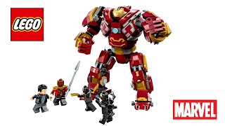 YouTube Thumbnail LEGO Marvel Hulkbuster: Der Kampf von Wakanda (76247) - Speed build