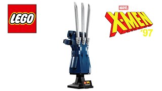 YouTube Thumbnail LEGO Marvel Wolverines Adamantium-Klaue (76250) - Speed build