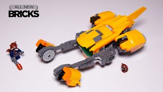 YouTube Thumbnail Lego Marvel Guardians of the Galaxy 76254 Baby Rocket&#39;s Ship Speed Build