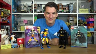 YouTube Thumbnail Katastrophale Actionfiguren! Peinliche Püppchen im Vergleich: LEGO® 76257 Wolverine &amp; 76259 Batman