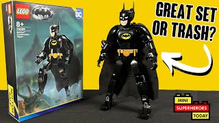 YouTube Thumbnail EARLY REVIEW: LEGO Batman Construction Figure Set 76259 REVIEW