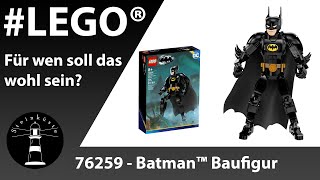 YouTube Thumbnail Lässt mich ziemlich ratlos zurück - LEGO® 76259 Batman™ Baufigur