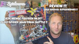 YouTube Thumbnail Alle LEGO Spider-Man in einem Set! LEGO 76261 Final Battle Review!