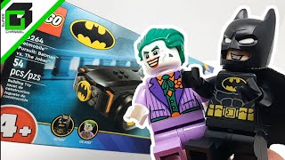 YouTube Thumbnail LEGO BATMAN Batmobile Pursuit BATMAN vs. THE JOKER (Brand new set 76264) UNBOXING, BUILD, and REVIEW