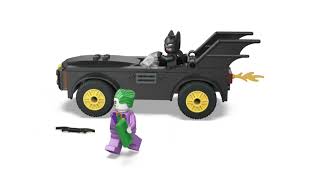 YouTube Thumbnail Lego 76264: Batmobile Pursuit: Batman vs. The Joker 360° Set Spin