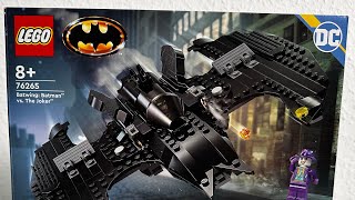 YouTube Thumbnail NEUE LEGO 76265 Batwing von 1989