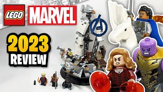 YouTube Thumbnail LEGO Marvel Avengers Endgame Final Battle (76266) - 2023 EARLY Set Review