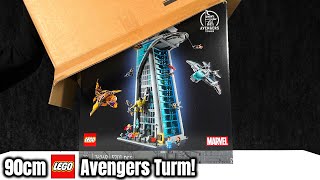 YouTube Thumbnail Das größte LEGO Marvel Set: XXL Avengers Tower! | Erster Eindruck