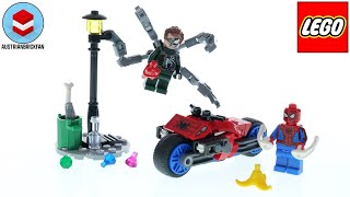 YouTube Thumbnail LEGO Marvel 76275 Motorcycle Chase: Spider-Man vs. Doc Ock Speed Build