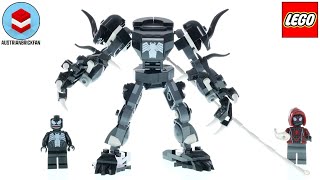 YouTube Thumbnail LEGO Marvel 76276 Venom Mech Armour vs. Miles Morales – LEGO Speed Build Review
