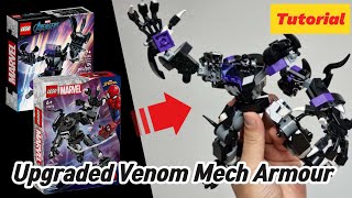 YouTube Thumbnail I upgraded Venom Mech Armour / Lego Alternative Build of 76276 &amp; 76204