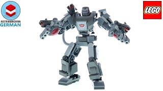 YouTube Thumbnail LEGO Marvel 76277 War Machine Mech Armour – LEGO Speed Build Review