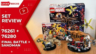 YouTube Thumbnail Kombinationsmöglichkeit bei LEGO. Kann das gutgehen? | Review LEGO® Marvel 76280 und 76261 !