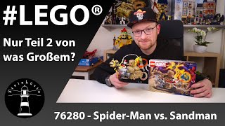 YouTube Thumbnail LEGO® im Rausch der Kombination - LEGO® Marvel 76280 Spiderman vs. Sandman Showdown #lego