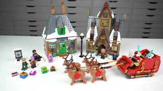 YouTube Thumbnail LEGO 76388 Review - Harry Potter Hogsmeade Village Visit