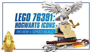 YouTube Thumbnail LEGO 76391: Hogwarts Icons - Collectors&#39; Edition - HANDS-ON REVIEW