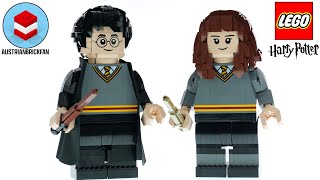 YouTube Thumbnail LEGO Harry Potter 76393 Harry Potter &amp; Hermione Granger - LEGO Speed Build Review
