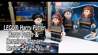 YouTube Thumbnail Review LEGO Harry Potter und Hermine Granger (Set 76393) deutsch