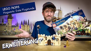 YouTube Thumbnail Eine seltsame Erweiterung: Lego Harry Potter 76395 Hogwarts Erste Flugstunde