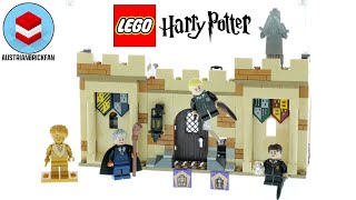 YouTube Thumbnail LEGO Harry Potter 76395 Hogwarts™ First Flying Lesson - Lego Speed Build Review