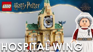 YouTube Thumbnail LEGO Harry Potter 2022 Hogwarts: Hospital Wing (76398) Review