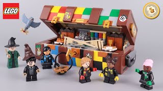 YouTube Thumbnail LEGO Harry Potter Hogwarts Magical Trunk 76399  Stop Motion Speed Build