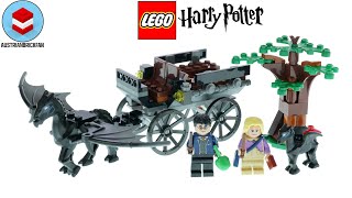 YouTube Thumbnail LEGO Harry Potter 76400 Hogwarts Carriage and Thestrals Speed Build