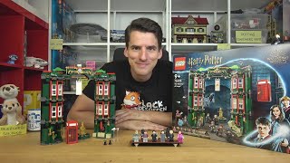 YouTube Thumbnail 10 Figuren für 100€, Teile sind geschenkt - LEGO® Harry Potter 76403 Zaubereiministerium
