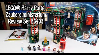 YouTube Thumbnail Review: LEGO Zaubereiministerium (Harry Potter Set 76403) - The Ministry of Magic