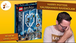 YouTube Thumbnail Harry Potter und das erbärmliche Banner - LEGO 76411 Harry Potter Hausbanner Ravenclaw