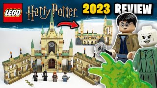YouTube Thumbnail LEGO Harry Potter the Battle of Hogwarts (76415) - 2023 Set Review