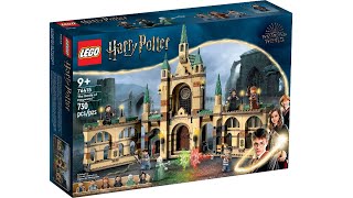 YouTube Thumbnail LEGO Harry Potter 76415 Der Kampf um Hogwarts - LEGO Speed Build Review