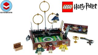 YouTube Thumbnail LEGO Harry Potter 76416 Quidditch Trunk - LEGO Speed Build Review