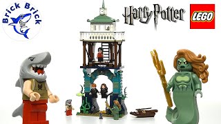 YouTube Thumbnail LEGO Harry Potter Triwizard Tournament: The Black Lake #76420  - Speed Build Review