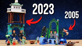 YouTube Thumbnail LEGO Harry Potter: Black Lake Comparison! 4762 vs 76420