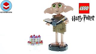 YouTube Thumbnail LEGO Harry Potter 76421 Dobby the House Elf - LEGO Speed Build Review