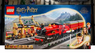 YouTube Thumbnail LEGO Harry Potter 76423 HOGWARTS EXPRESS &amp; HOGSMEADE STATION Review! (2023)
